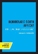 A Democratic South Africa?