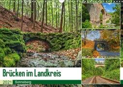 Brücken des Landkreises Sonneberg (Wandkalender 2021 DIN A3 quer)
