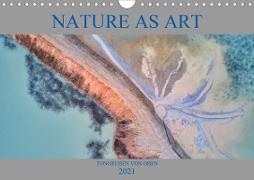 Nature as Art - Tongruben von oben (Wandkalender 2021 DIN A4 quer)