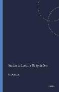 Studies in Lucian's de Syria Dea