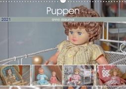 Puppen anno dazumal (Wandkalender 2021 DIN A3 quer)