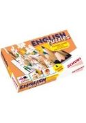 English Puzzles. Picture-Word - Animals, School and Leisure