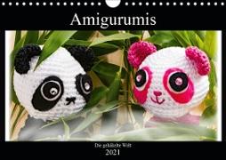 Amigurumi - Die gehäkelte Welt (Wandkalender 2021 DIN A4 quer)