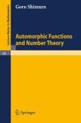 Automorphic Functions and Number Theory