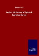 Pocket dictionary of Spanish technical terms