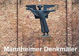 Mannheimer Denkmäler (Wandkalender 2021 DIN A2 quer)