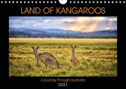 LAND OF KANGAROOS (Wall Calendar 2021 DIN A4 Landscape)
