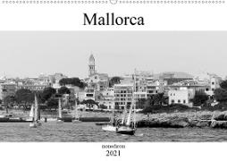Mallorca monochrom (Wandkalender 2021 DIN A2 quer)
