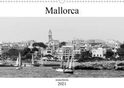 Mallorca monochrom (Wandkalender 2021 DIN A3 quer)