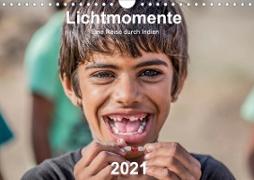 Lichtmomente - Eine Reise durch Indien (Wandkalender 2021 DIN A4 quer)