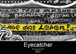 Eyecatcher - Eine Farbe dominiert (Tischkalender 2021 DIN A5 quer)