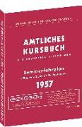 Kursbuch der Deutschen Reichsbahn - Sommerfahrplan 1957