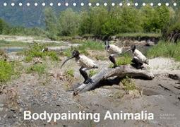 Bodypainting AnimaliaCH-Version (Tischkalender 2021 DIN A5 quer)