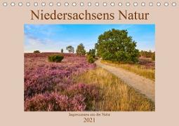 Niedersachsens Natur (Tischkalender 2021 DIN A5 quer)