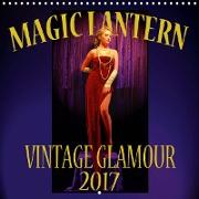 Magic Lantern Vintage Glamour 2021 (Wall Calendar 2021 300 × 300 mm Square)