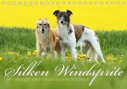 Silken Windsprite - Mit Merlin und Calisto durch´s Jahr 2021 (Tischkalender 2021 DIN A5 quer)