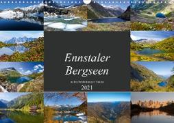 Ennstaler Bergseen in den Schladminger Tauern (Wandkalender 2021 DIN A3 quer)