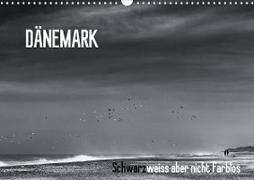 Dänemark - Schwarzweiß aber nicht farblos (Wandkalender 2021 DIN A3 quer)