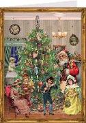 Adventskalender "Postkarte Unterm Weihnachtsbaum"
