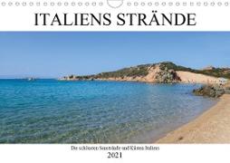 Italienische Strände und Küsten (Wandkalender 2021 DIN A4 quer)