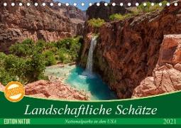 Landschaftliche Schätze (Tischkalender 2021 DIN A5 quer)