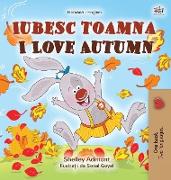 I Love Autumn (Romanian English Bilingual Book for Kids)