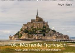 Küsten der Normandie und der Bretagne (Wandkalender 2021 DIN A2 quer)