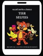 Malbuch für 4-Jährige (Tier Selfies)