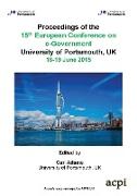 Proceedings of the 15th European Conference on eGovernment