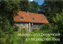 Museen und Denkmäler im Märkischen Kreis (Wandkalender 2021 DIN A3 quer)