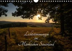 Lichtstimmungen im Märkischen Sauerland (Wandkalender 2021 DIN A4 quer)