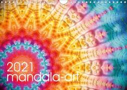 mandala-art (Wandkalender 2021 DIN A4 quer)