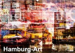 Hamburg-Art (Wandkalender 2021 DIN A2 quer)