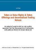 Token como Direitos de Valor & Token Offerings e Centros Comerciais Descentralizados