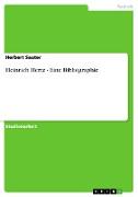 Heinrich Hertz - Eine Bibliographie