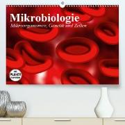 Mikrobiologie. Mikroorganismen, Genetik und Zellen (Premium, hochwertiger DIN A2 Wandkalender 2021, Kunstdruck in Hochglanz)