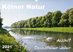 Kölner Natur. Auszeit Decksteiner Weiher (Wandkalender 2021 DIN A3 quer)