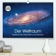 Der Weltraum. Spektakuläre Gasnebel und Galaxien (Premium, hochwertiger DIN A2 Wandkalender 2021, Kunstdruck in Hochglanz)
