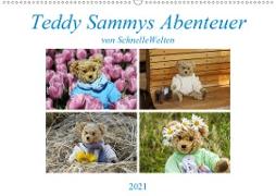Teddy Sammys Abenteuer (Wandkalender 2021 DIN A2 quer)