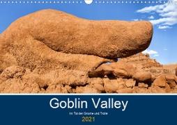 Goblin Valley - Im Tal der Gnome und Trolle (Wandkalender 2021 DIN A3 quer)