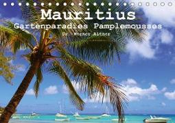 Mauritius - Gartenparadies Pamplemousses (Tischkalender 2021 DIN A5 quer)