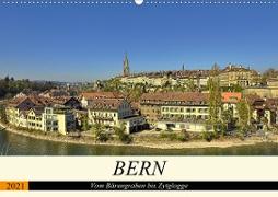 BERN - Vom Bärengraben bis Zytglogge (Wandkalender 2021 DIN A2 quer)