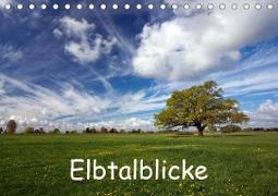Elbtalblicke (Tischkalender 2021 DIN A5 quer)