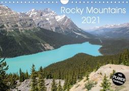 Rocky Mountains 2021 (Wandkalender 2021 DIN A4 quer)