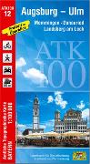 ATK100-12 Augsburg-Ulm (Amtliche Topographische Karte 1:100000)