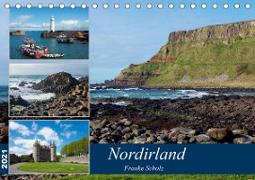 Nordirlands Highlights (Tischkalender 2021 DIN A5 quer)