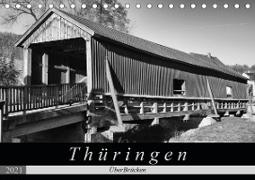 Thüringen - ÜberBrücken (Tischkalender 2021 DIN A5 quer)
