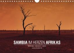 SAMBIA IM HERZEN AFRIKAS (Wandkalender 2021 DIN A4 quer)
