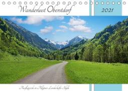 Wanderlust Oberstdorf 2021 (Tischkalender 2021 DIN A5 quer)