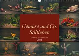 Gemüse und Co. Stillleben (Wandkalender 2021 DIN A3 quer)